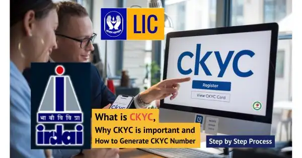 how to generate ckyc number online