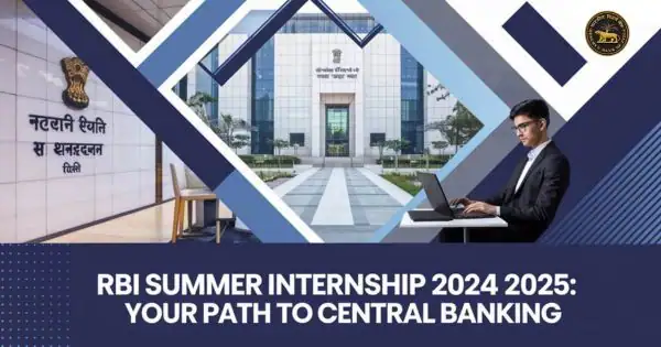 RBI Summer Internship 2024 - 2025 Program A Comprehensive Guide
