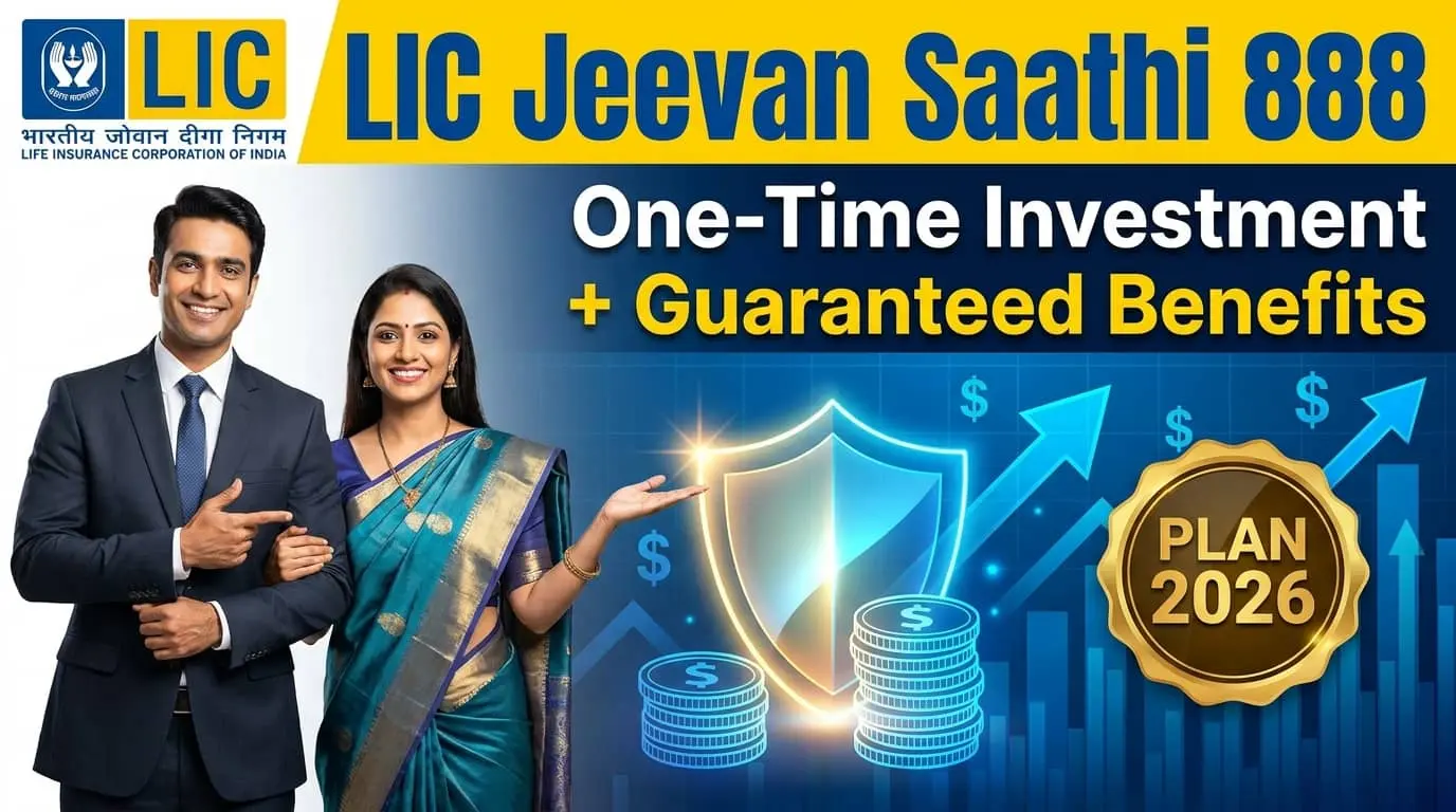 LIC Jeevan Saathi 888 joint life insurance plan for married couples